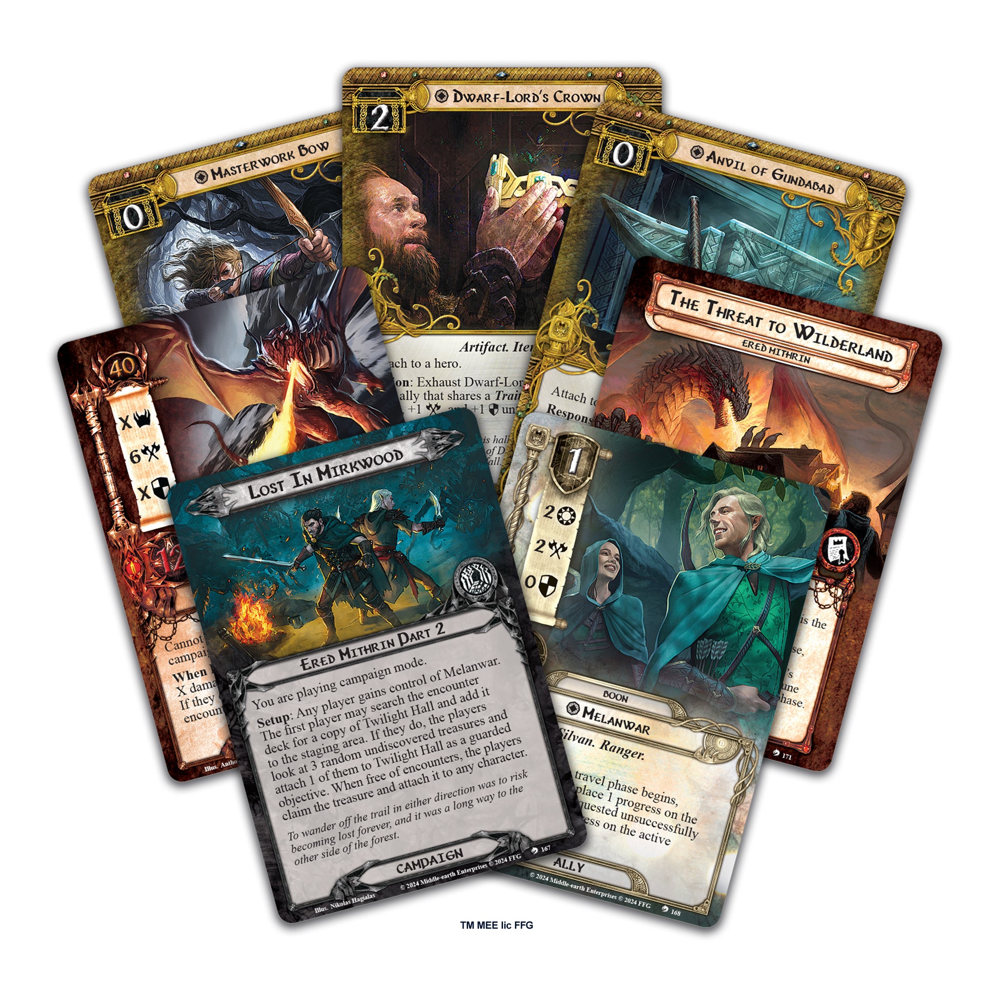 The Lord of the Rings : The Card Game - Ered Mithrin Campaign Expansion